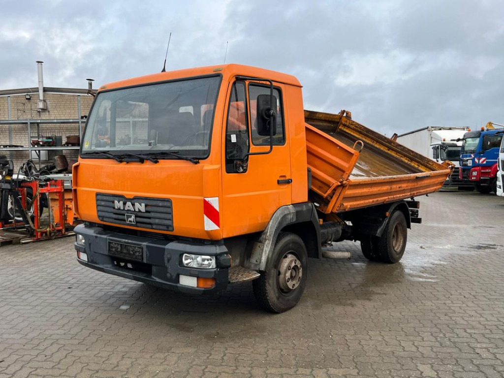 MAN MAN LE 2-Achs Kipper 8.180 K Meiller - Tipper: picture 1 MAN MAN LE 2-Achs Kipper 8.180 K Meiller - Tipper: picture 1