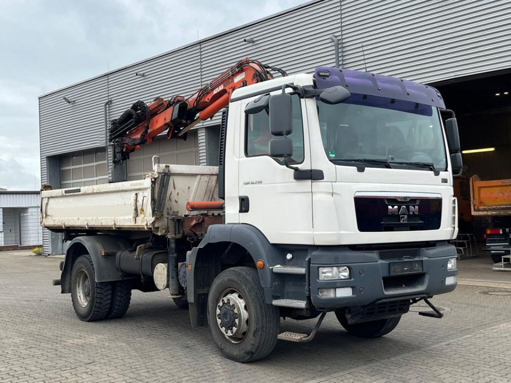 MAN TG-M 18.290 4x4 BB 2-Achs Allradkipper Kran Atlas 105+Funk - Tipper, Crane truck: picture 5 MAN TG-M 18.290 4x4 BB 2-Achs Allradkipper Kran Atlas 105+Funk - Tipper, Crane truck: picture 5
