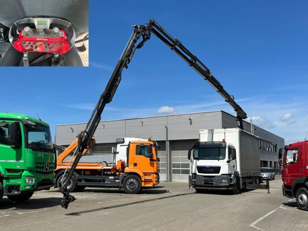 MAN TG-S 26.360 6x2-2LL Pritsche Heckkran 34m/to, Ji - Crane truck: picture 3 MAN TG-S 26.360 6x2-2LL Pritsche Heckkran 34m/to, Ji - Crane truck: picture 3