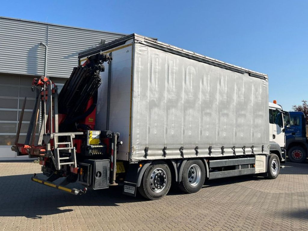 MAN TG-S 26.400 6x2-2 BL Pritsche Heckkran 5xhydr.Au - Crane truck: picture 4 MAN TG-S 26.400 6x2-2 BL Pritsche Heckkran 5xhydr.Au - Crane truck: picture 4