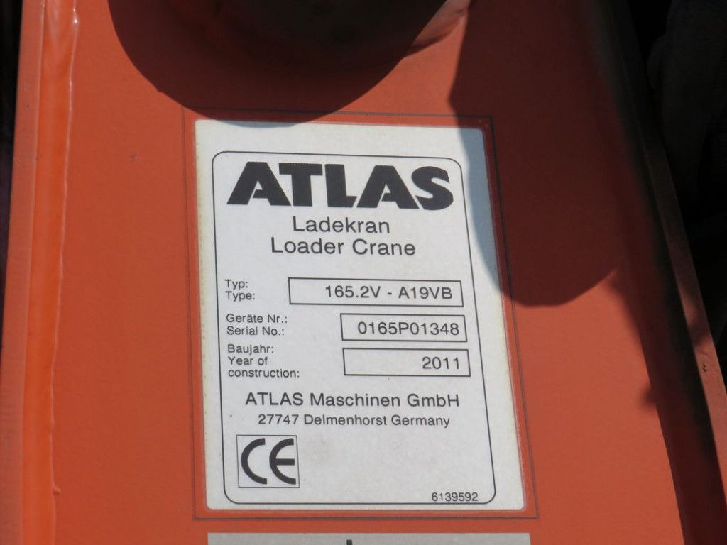 Lease a MAN TG-S 26.400 6x2-2 BL Pritsche Heckkran Atlas 165  MAN TG-S 26.400 6x2-2 BL Pritsche Heckkran Atlas 165: picture 11