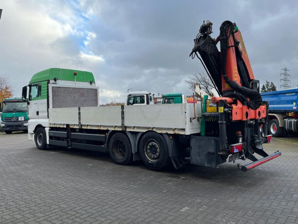 MAN TG-X 26.480 6x2 Pritsche Heckkran Palfinger 2400 - Dropside/ Flatbed truck, Crane truck: picture 3 MAN TG-X 26.480 6x2 Pritsche Heckkran Palfinger 2400 - Dropside/ Flatbed truck, Crane truck: picture 3
