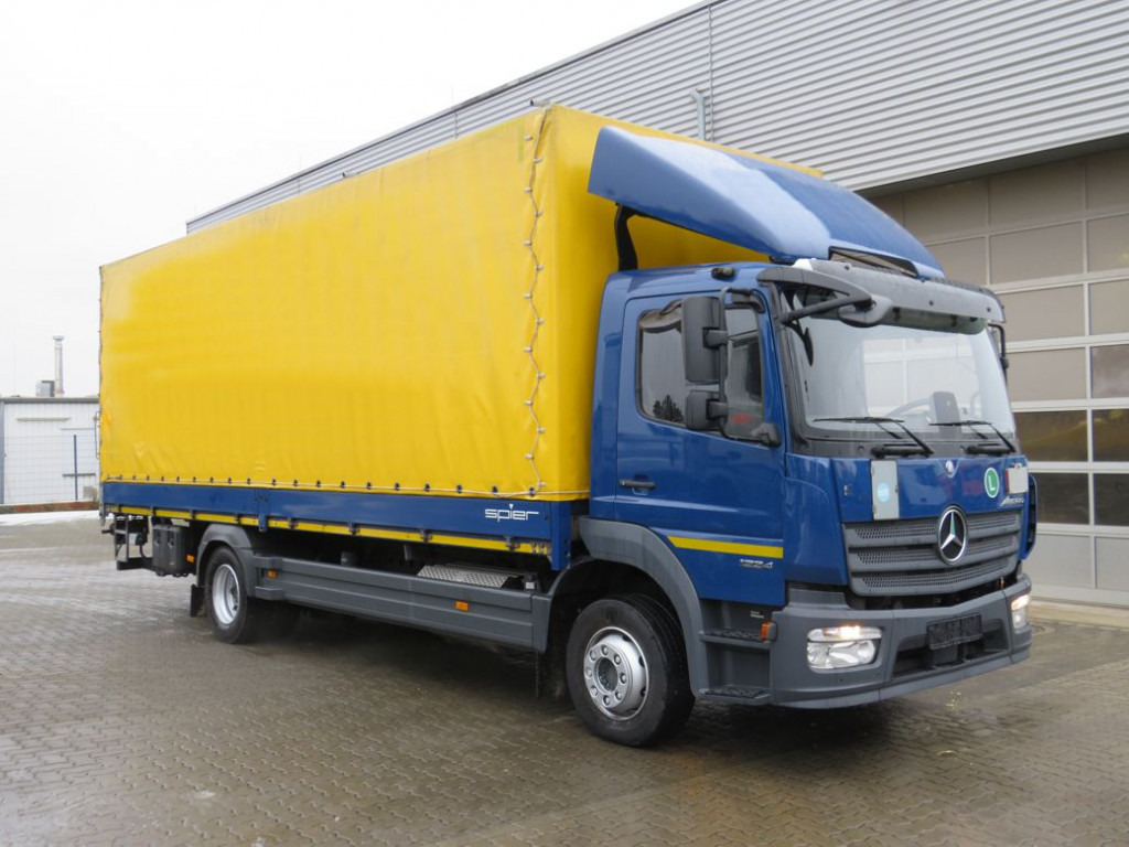 MERCEDES-BENZ Atego 1224 L Pritsche LBW LBW 1.5to - Curtainsider truck: picture 4 MERCEDES-BENZ Atego 1224 L Pritsche LBW LBW 1.5to - Curtainsider truck: picture 4