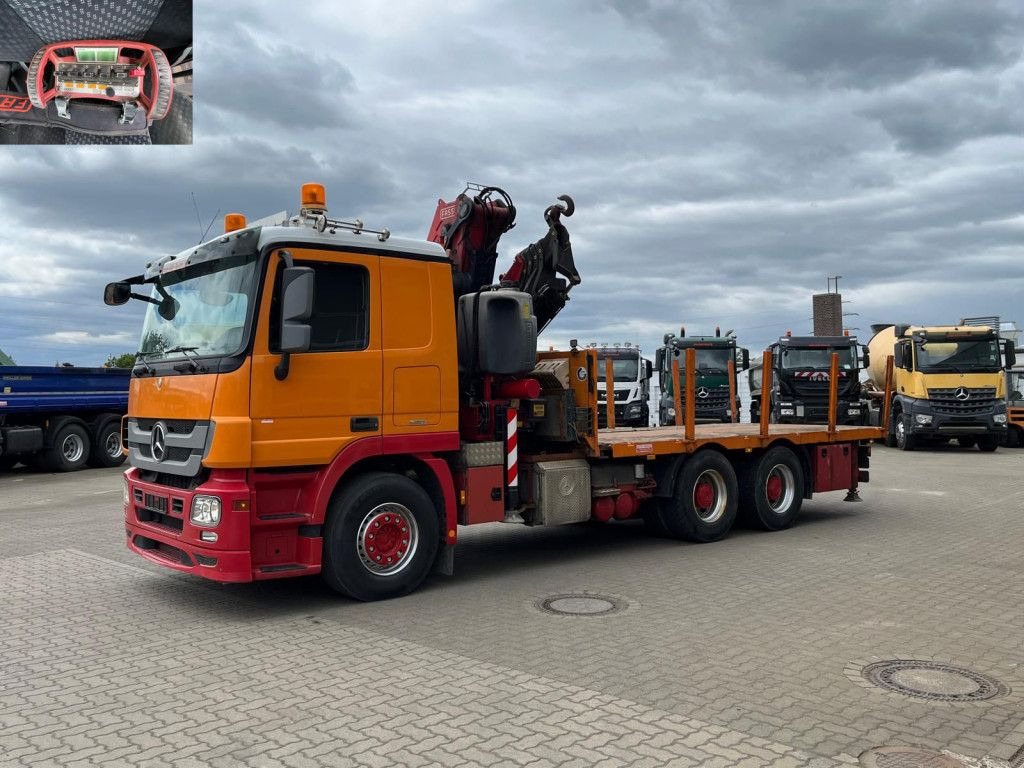 Mercedes-Benz Actros 2646 L 6x4 Pritsche Kran Fassi 450 45m/t Mercedes-Benz Actros 2646 L 6x4 Pritsche Kran Fassi 450 45m/t - Dropside/ Flatbed truck, Crane truck: picture 3 Mercedes-Benz Actros 2646 L 6x4 Pritsche Kran Fassi 450 45m/t Mercedes-Benz Actros 2646 L 6x4 Pritsche Kran Fassi 450 45m/t - Dropside/ Flatbed truck, Crane truck: picture 3