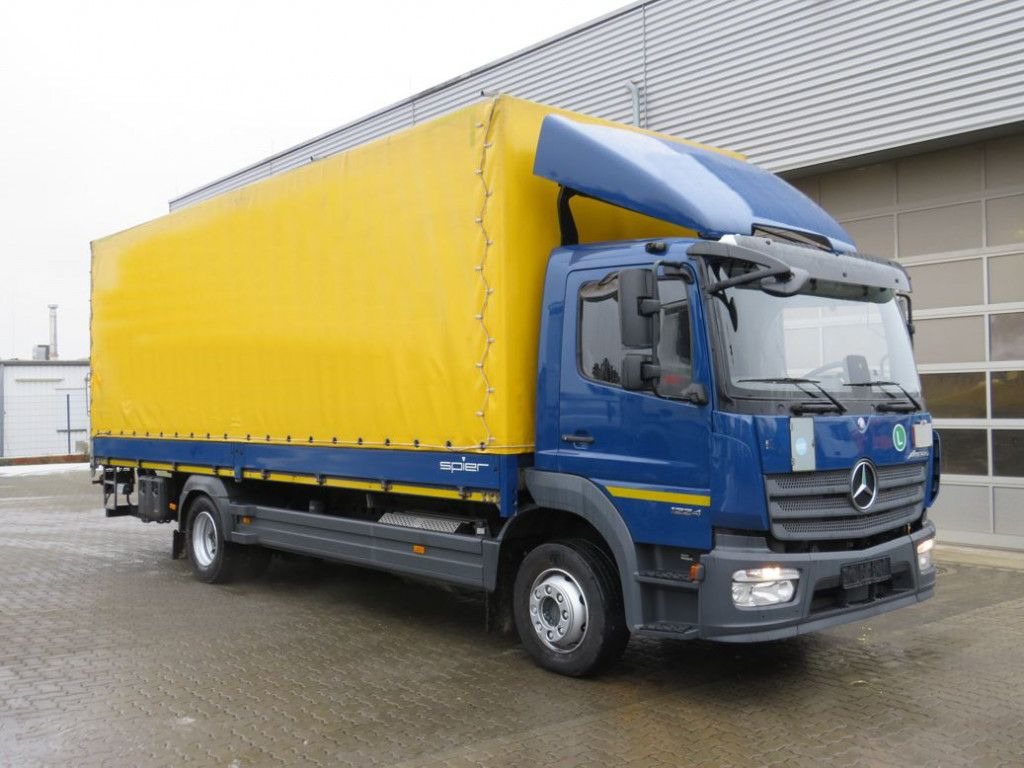 Mercedes-Benz Atego 1224 L Pritsche LBW LBW 1.5to - Curtainsider truck: picture 2 Mercedes-Benz Atego 1224 L Pritsche LBW LBW 1.5to - Curtainsider truck: picture 2