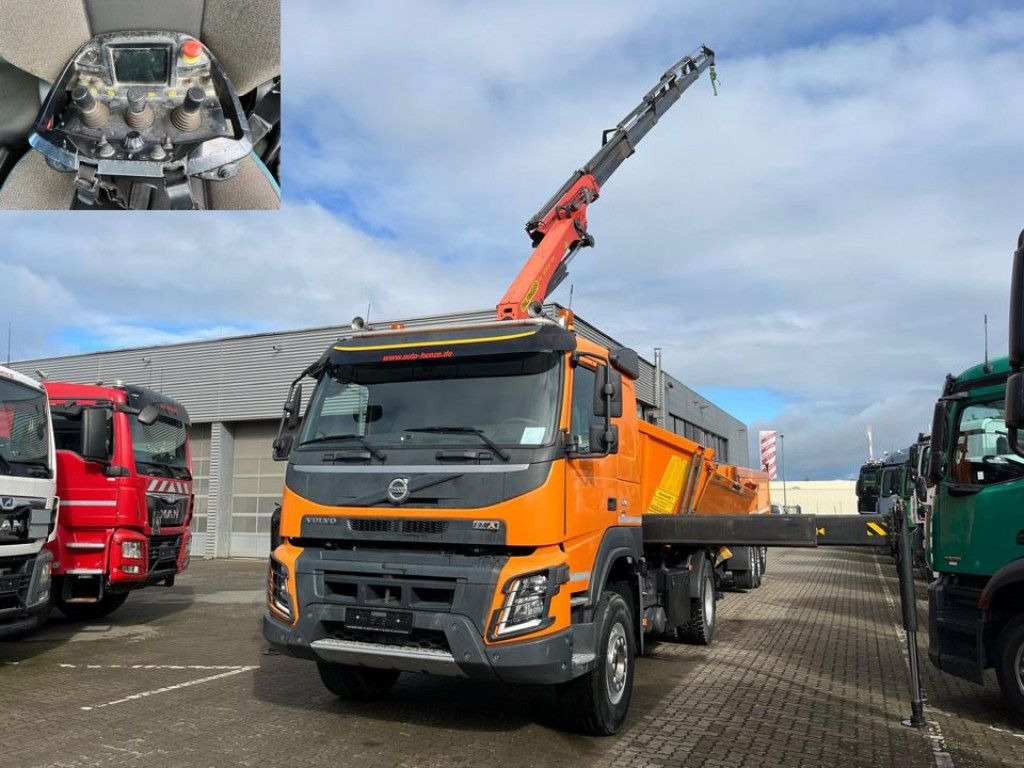 Volvo FMX 460 4x2 2-Achs Kipper Kran Funk+5fach hyd - Tipper, Crane truck: picture 3 Volvo FMX 460 4x2 2-Achs Kipper Kran Funk+5fach hyd - Tipper, Crane truck: picture 3