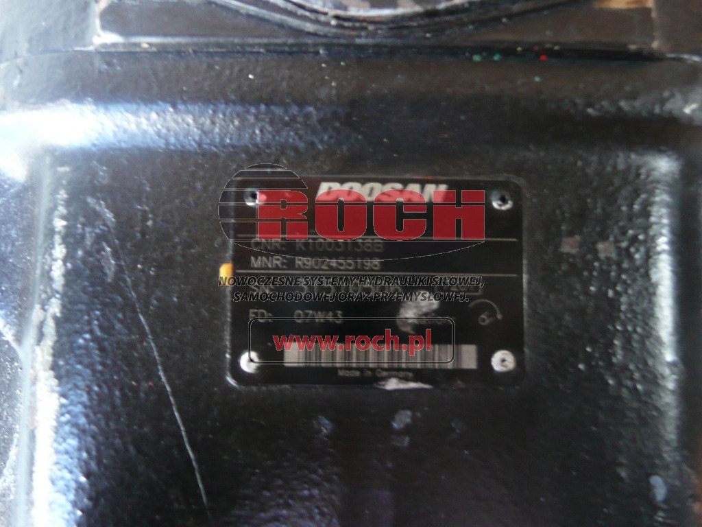 DOOSAN K1003138B - Hydraulic pump: picture 1 DOOSAN K1003138B - Hydraulic pump: picture 1