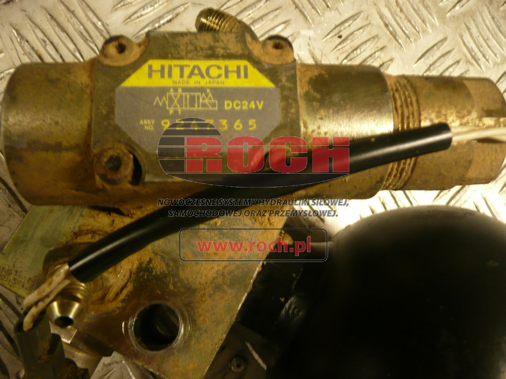 + ELEKTROZAWÓR 9247365 DC 24V + HYDAC V-0,75L - Hydraulic valve: picture 1 + ELEKTROZAWÓR 9247365 DC 24V + HYDAC V-0,75L - Hydraulic valve: picture 1