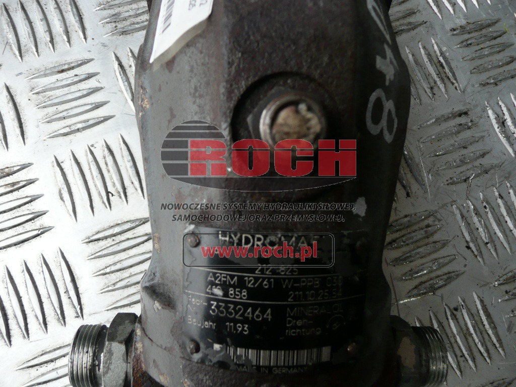 HYDROMATIK A2FM12/61W-PPB030 4..858 211.10.25.54 212825 - Hydraulic motor: picture 1 HYDROMATIK A2FM12/61W-PPB030 4..858 211.10.25.54 212825 - Hydraulic motor: picture 1