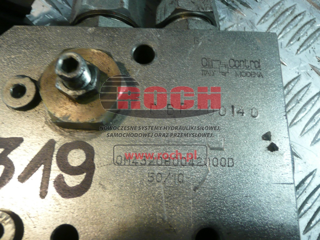 OIL CONTROL GROUP 0M4320800042000D 50/10 BP-200/40 - 1 SEKCYJNY + 24VDC CLASS F + FPR3/4-10 - Hydraulic valve: picture 2 OIL CONTROL GROUP 0M4320800042000D 50/10 BP-200/40 - 1 SEKCYJNY + 24VDC CLASS F + FPR3/4-10 - Hydraulic valve: picture 2