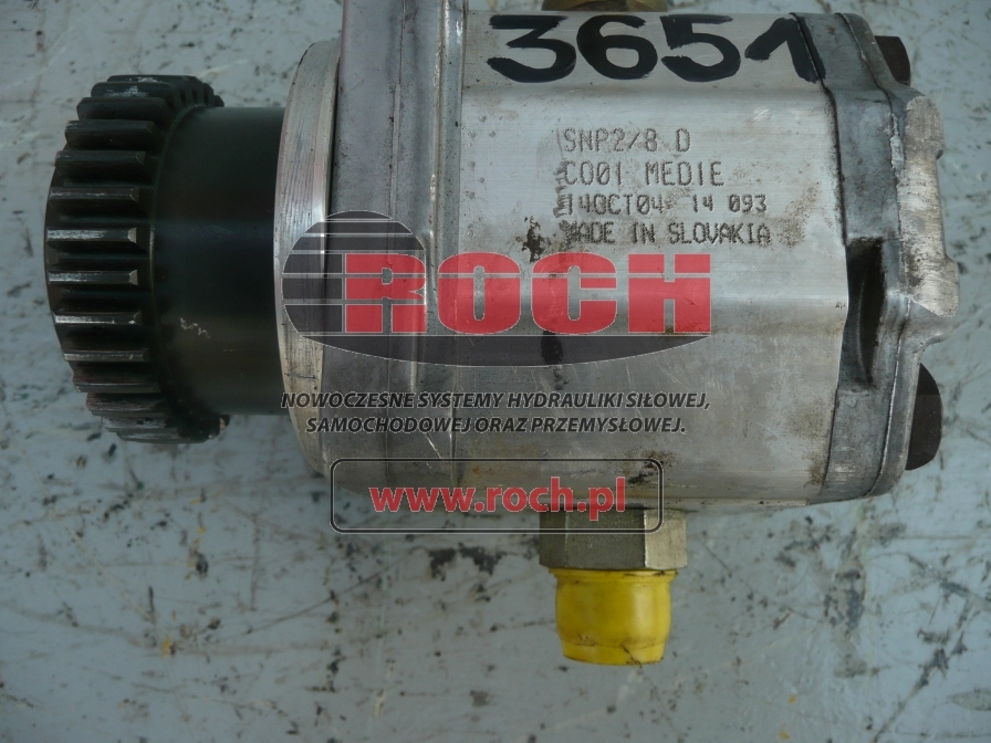 SAUER SUNDSTRAND SNP2/8DC001MED1E - Hydraulic pump for Construction machinery: picture 2 SAUER SUNDSTRAND SNP2/8DC001MED1E - Hydraulic pump for Construction machinery: picture 2