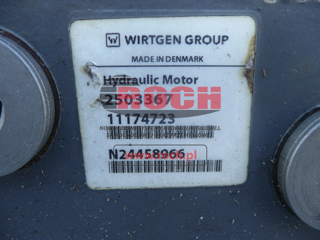 WIRTGEN 2503367 11174723 - Hydraulic motor: picture 1 WIRTGEN 2503367 11174723 - Hydraulic motor: picture 1