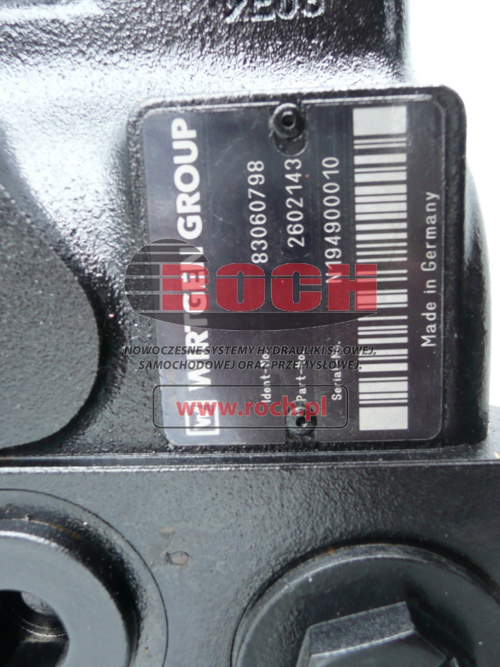 WIRTGEN 2602143 83060798 - Hydraulic pump: picture 1 WIRTGEN 2602143 83060798 - Hydraulic pump: picture 1