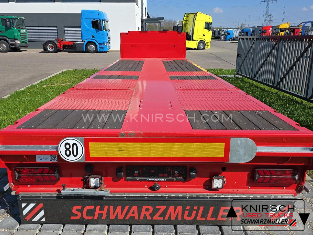 SCHWARZMUELLER Tieflader ausziehbar gelenkt - Low loader semi-trailer: picture 4 SCHWARZMUELLER Tieflader ausziehbar gelenkt - Low loader semi-trailer: picture 4