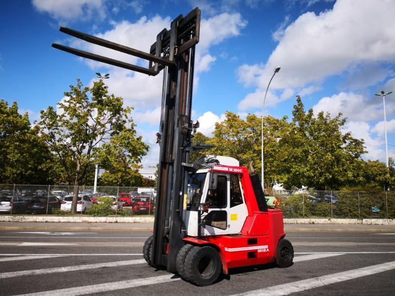Mora M100C - LPG forklift: picture 4 Mora M100C - LPG forklift: picture 4