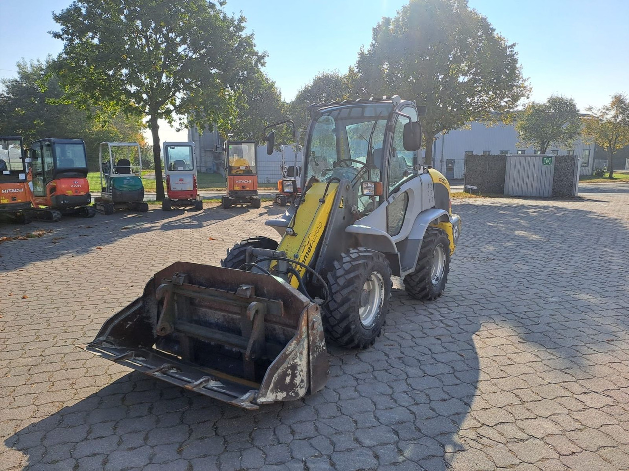 Kramer 280, Bj 2011, 4300 BH, SWE, Klappschaufel Gabel - Wheel loader: picture 5 Kramer 280, Bj 2011, 4300 BH, SWE, Klappschaufel Gabel - Wheel loader: picture 5