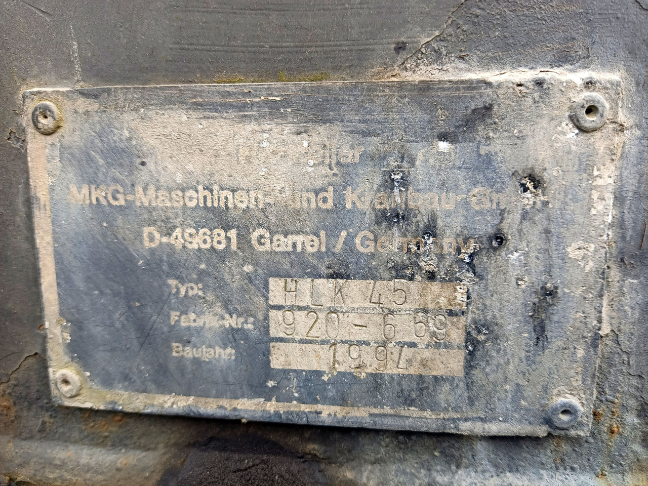 MKG HLK 45 - Loader crane for Truck: picture 2 MKG HLK 45 - Loader crane for Truck: picture 2