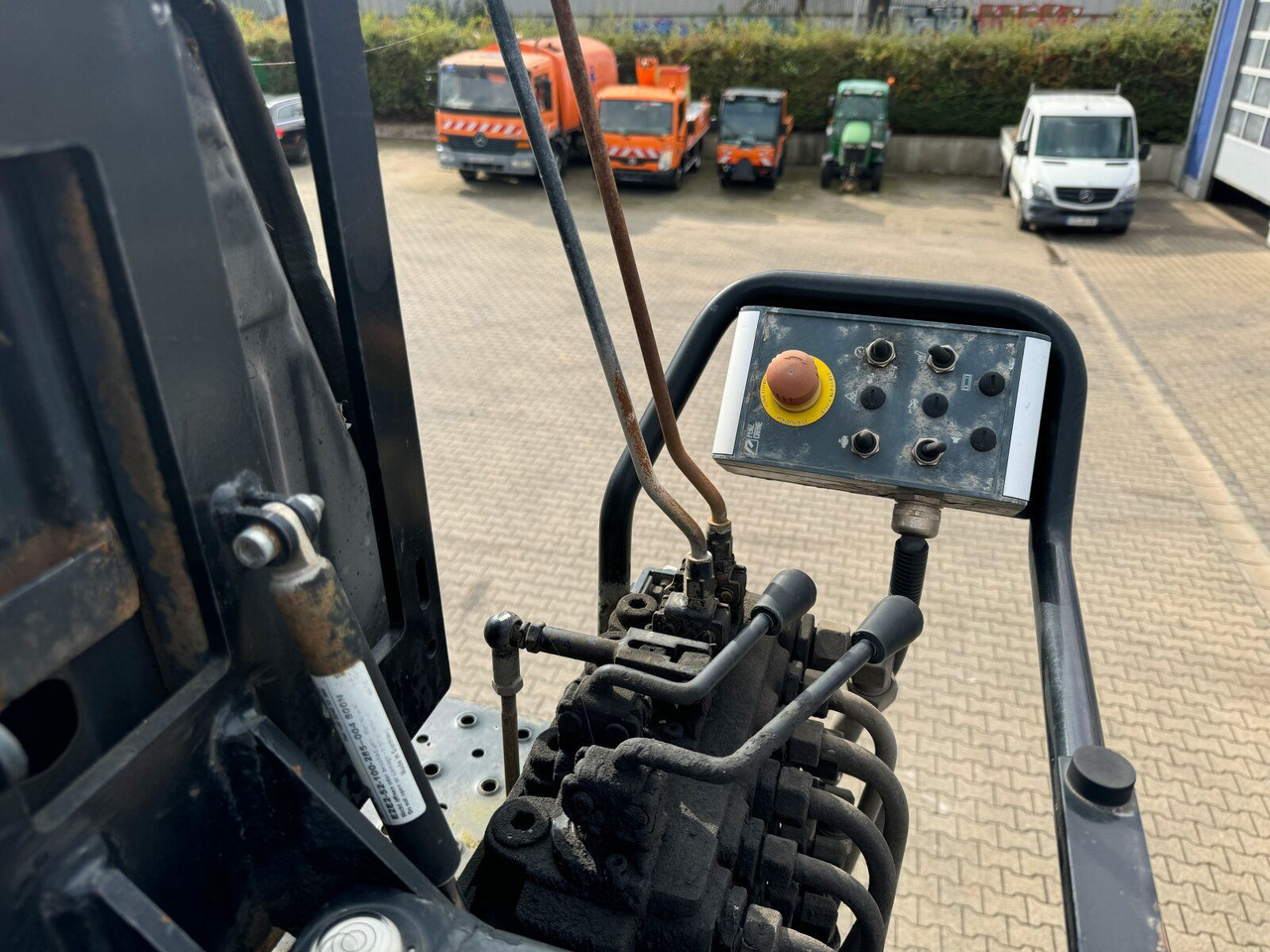 Timber truck, Crane truck DAF XF 530 6x2 Holztransport Kran PENZ 15Z9.50 *Anh.: picture 14