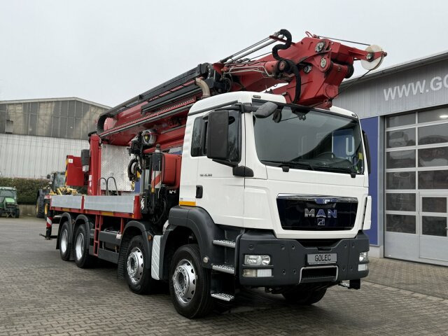 MAN TGS 35.360 8X4 BB Dachdecker Kran bis 52 m - Crane truck: picture 1 MAN TGS 35.360 8X4 BB Dachdecker Kran bis 52 m - Crane truck: picture 1