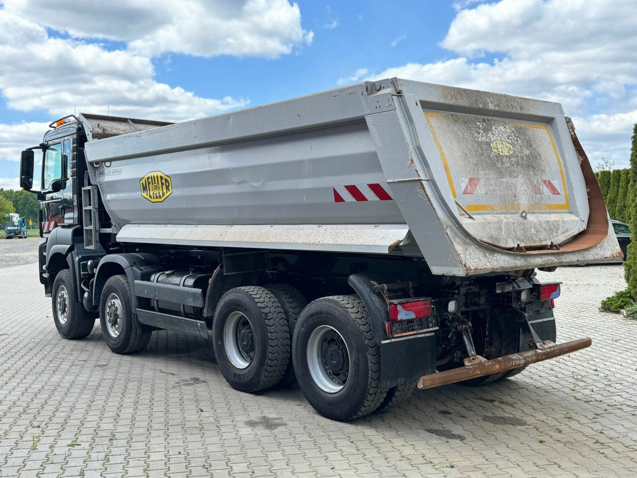 Tipper MAN TGS 35.460 8x6 BB Muldenkipper Meiller: picture 7