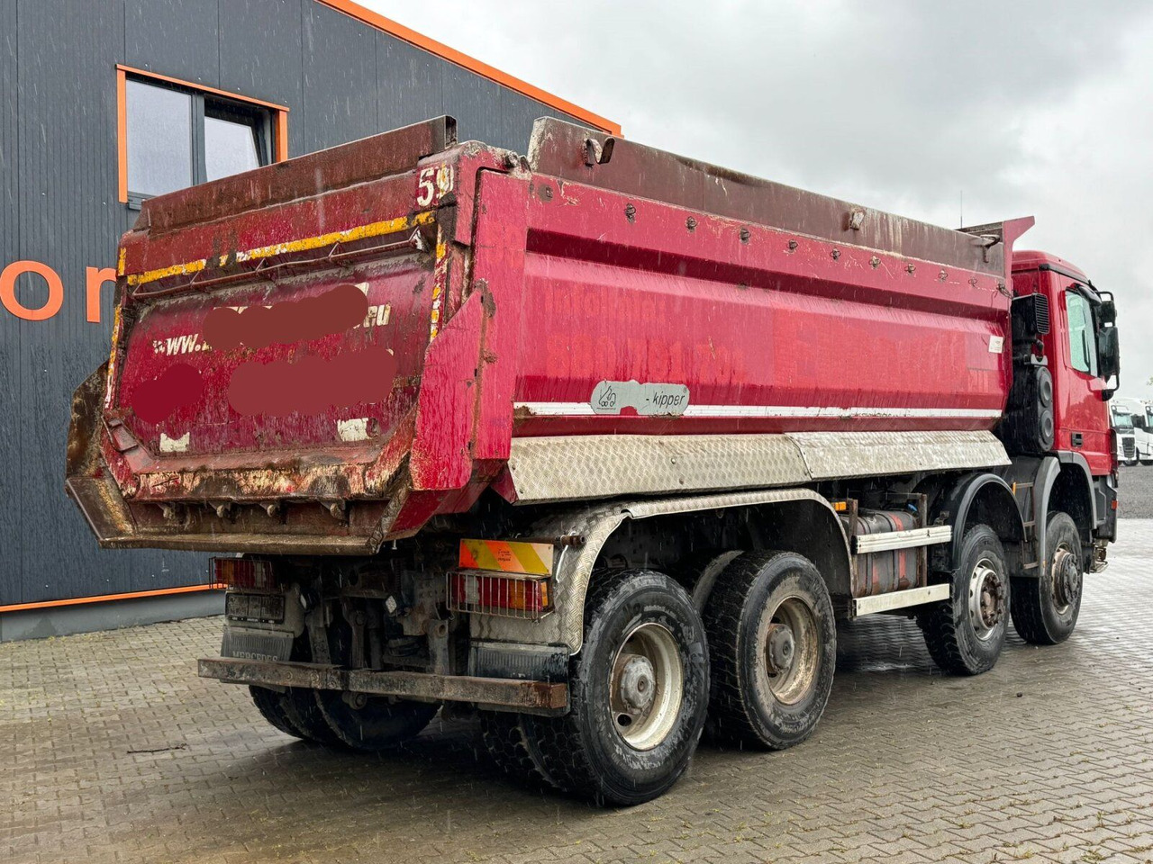 Mercedes-Benz ACTROS 4141 EURO4 8x6 Muldenkipper - Tipper: picture 5 Mercedes-Benz ACTROS 4141 EURO4 8x6 Muldenkipper - Tipper: picture 5