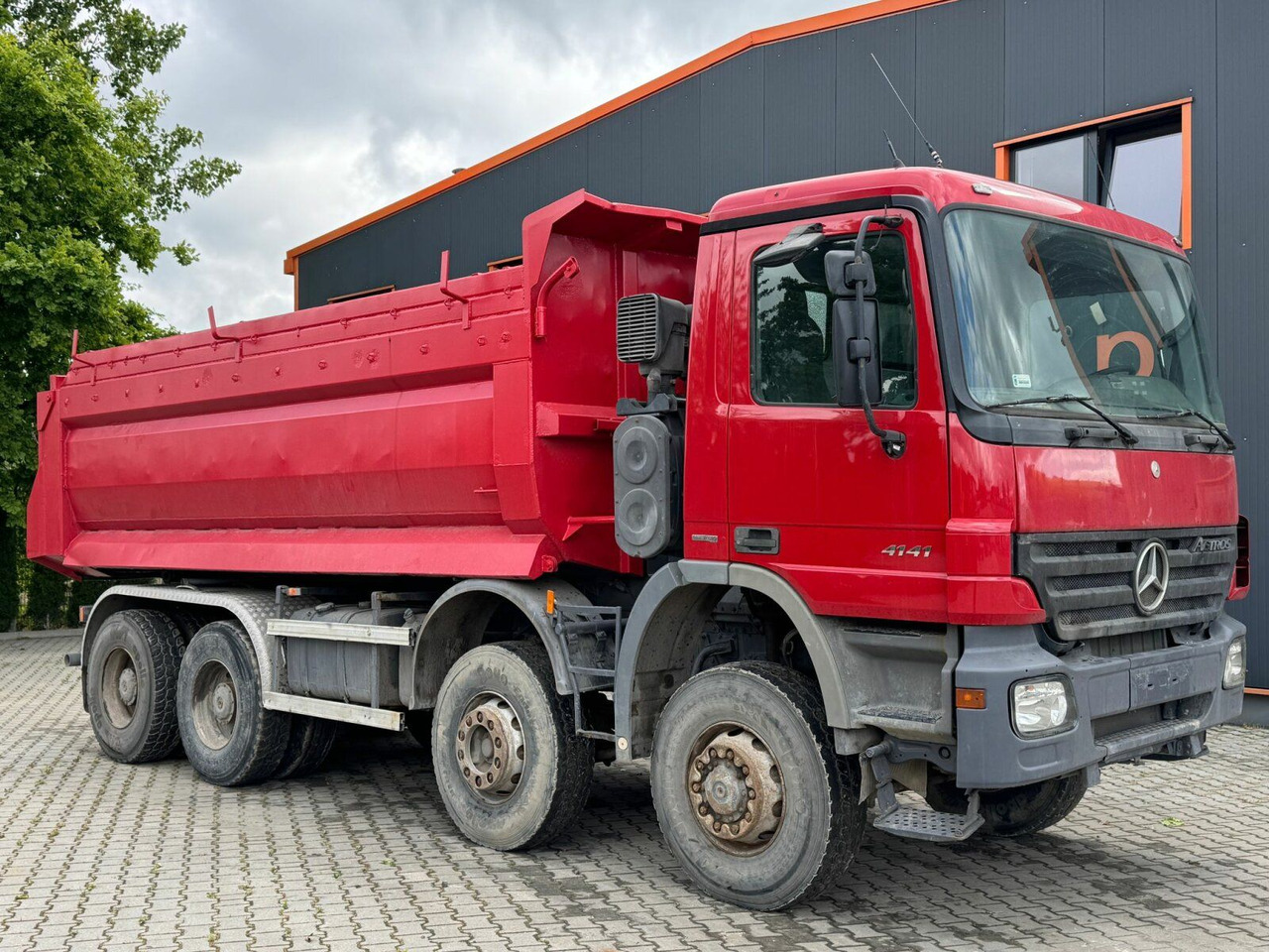 Mercedes-Benz ACTROS 4141 EURO4 8x8 Muldenkipper - Tipper: picture 1 Mercedes-Benz ACTROS 4141 EURO4 8x8 Muldenkipper - Tipper: picture 1