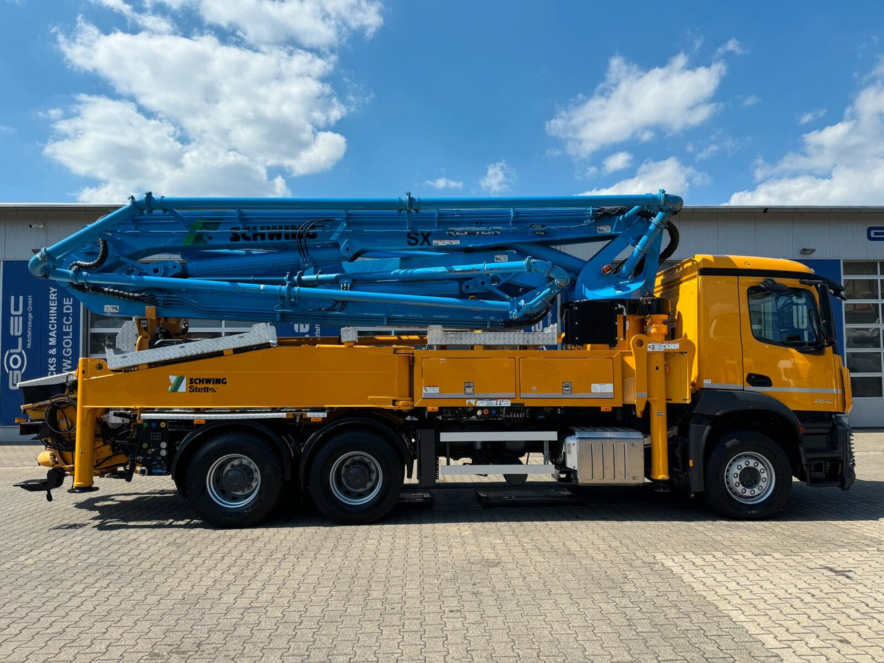 Mercedes-Benz AROCS 2646 6x4 Euro 6 Betonpumpe Schwing S 38 SX - Concrete pump truck: picture 3 Mercedes-Benz AROCS 2646 6x4 Euro 6 Betonpumpe Schwing S 38 SX - Concrete pump truck: picture 3