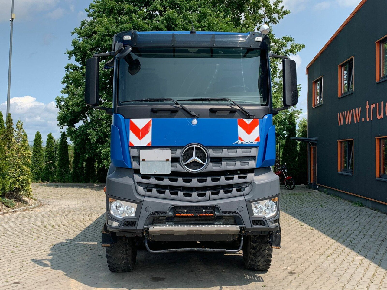 Tipper Mercedes-Benz AROCS 4145 8x8 EURO6 Muldenkipper TOP!: picture 11