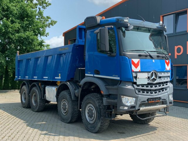 Mercedes-Benz AROCS 4145 8x8 EURO6 Muldenkipper TOP! - Tipper: picture 1 Mercedes-Benz AROCS 4145 8x8 EURO6 Muldenkipper TOP! - Tipper: picture 1