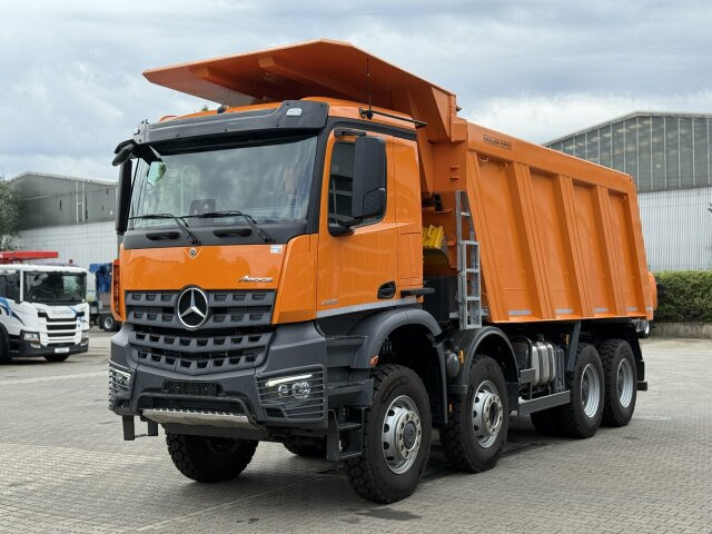 Tipper Mercedes-Benz AROCS 4851 8x6 Euro 6 Gesteinkipper MEILLER 25m³: picture 12