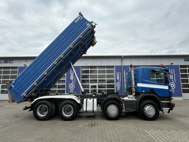 Tipper Scania P 410 8x4 Dreiseitenkipper DAUTEL: picture 10