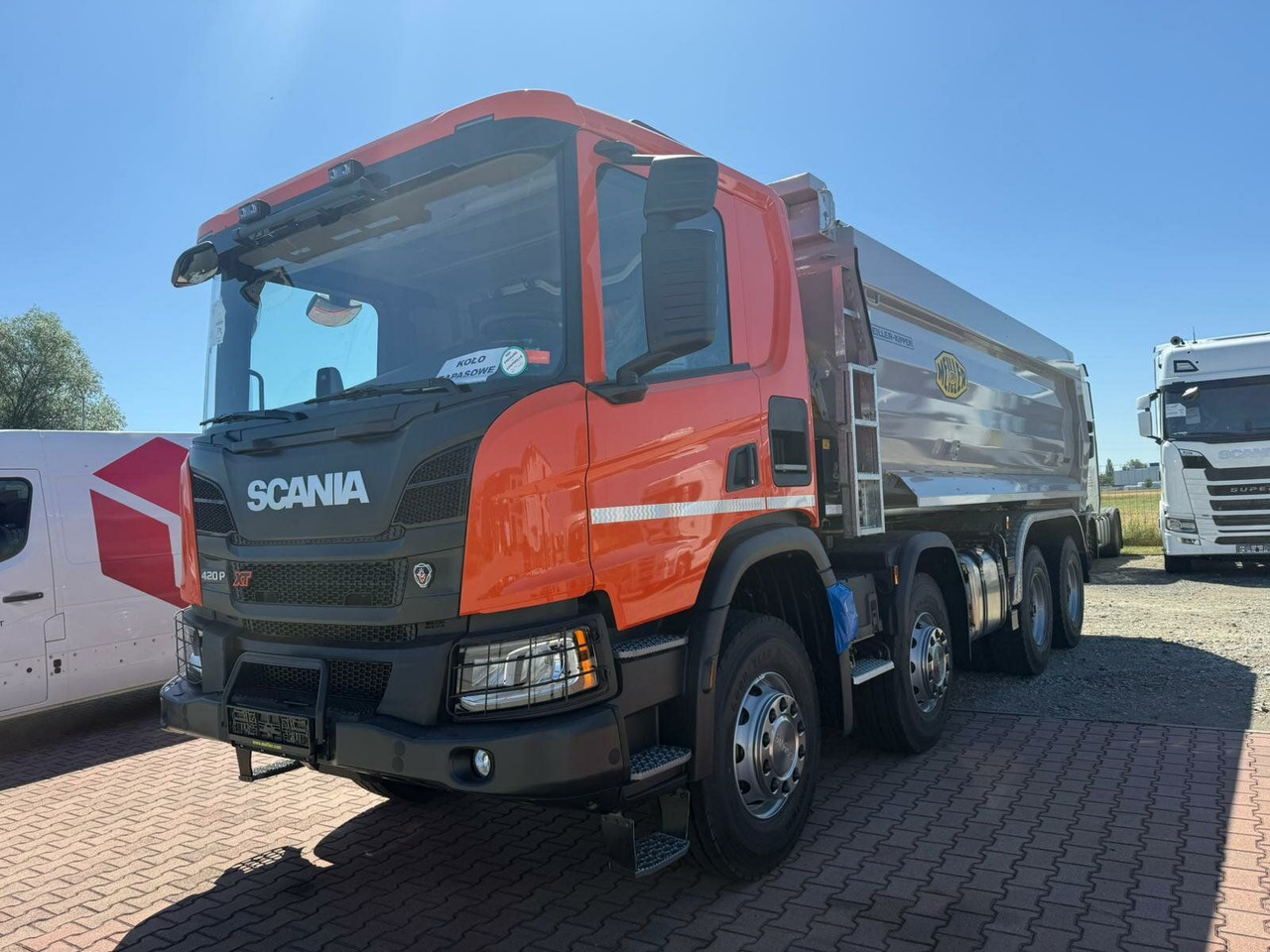 Scania P 420 8x4 Kipper Meiller Euro 6 - Tipper: picture 3 Scania P 420 8x4 Kipper Meiller Euro 6 - Tipper: picture 3