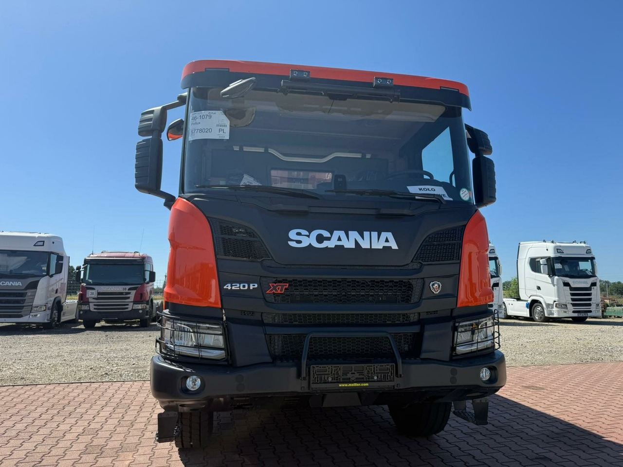 Scania P 420 8x4 Kipper Meiller Euro 6 - Tipper: picture 4 Scania P 420 8x4 Kipper Meiller Euro 6 - Tipper: picture 4