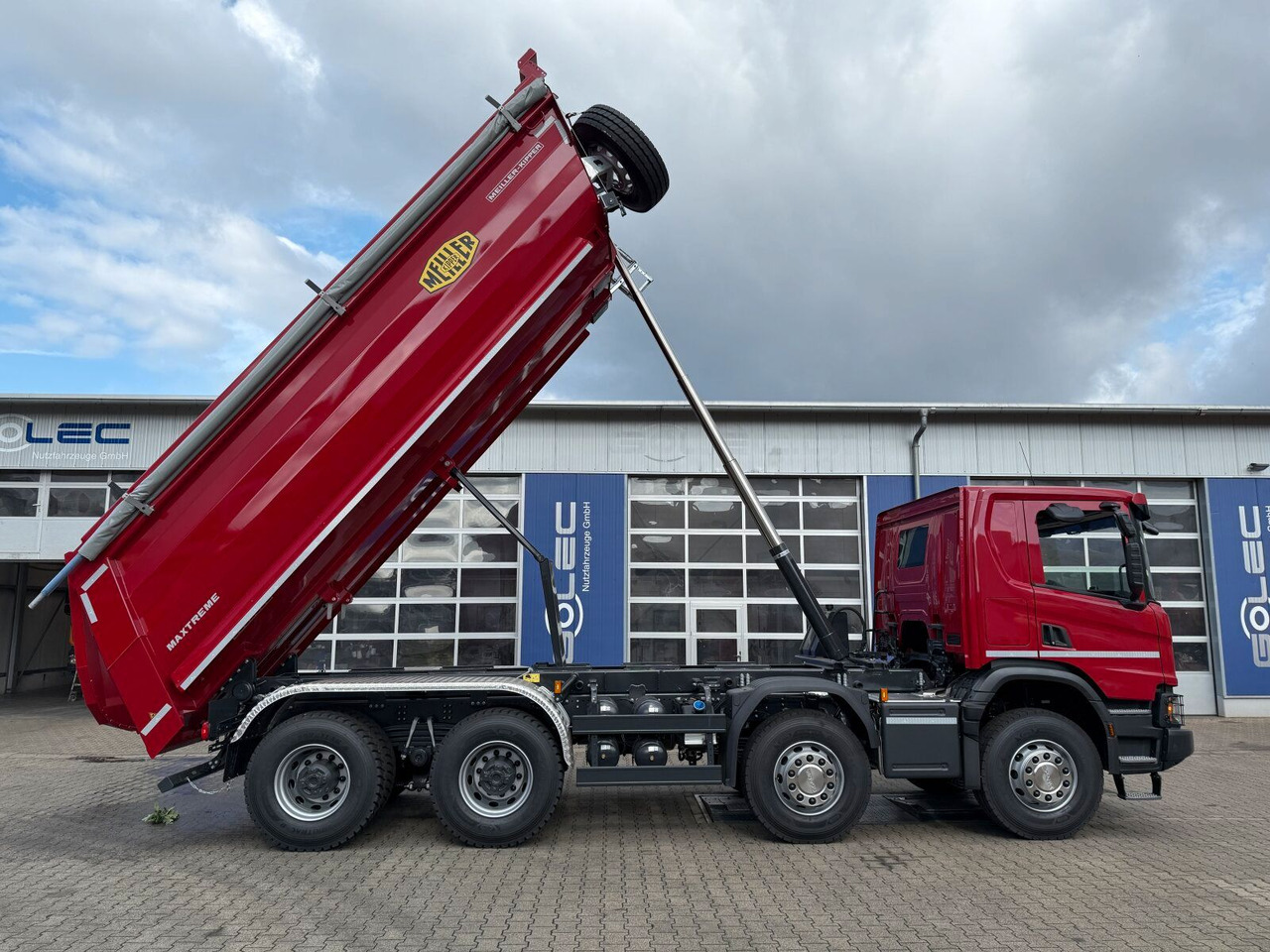 Scania P 420 8x4 Kipper Meiller Euro 6 - Tipper: picture 4 Scania P 420 8x4 Kipper Meiller Euro 6 - Tipper: picture 4
