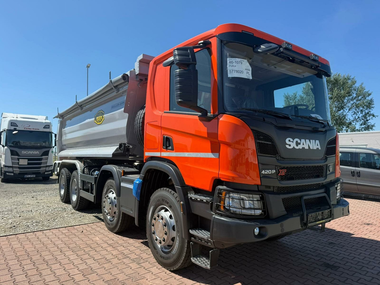 Scania P 420 8x4 Kipper Meiller Euro 6 - Tipper: picture 2 Scania P 420 8x4 Kipper Meiller Euro 6 - Tipper: picture 2