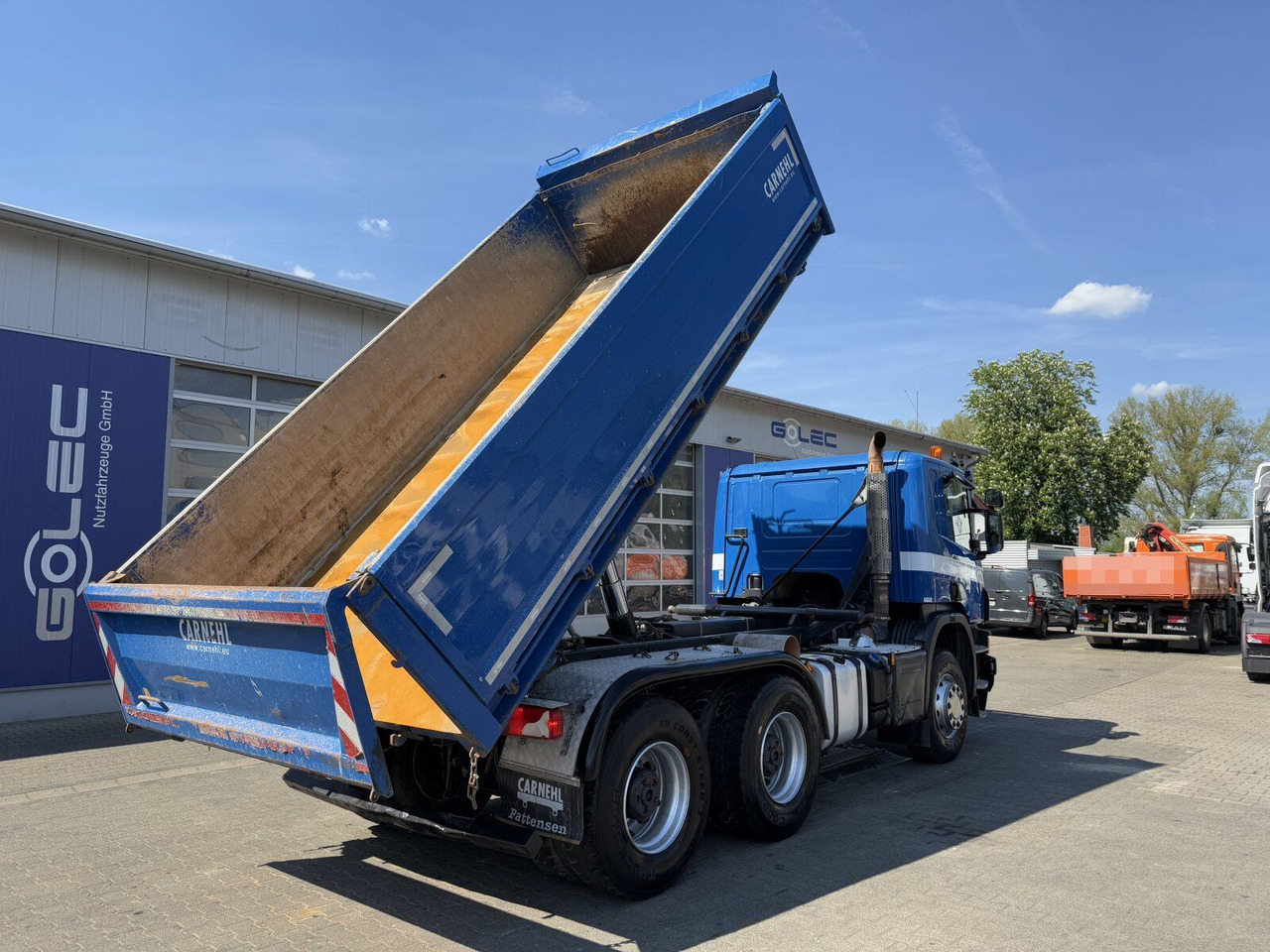 Scania P 450 6x4 Dreiseitenkipper DAUTEL - Tipper: picture 5 Scania P 450 6x4 Dreiseitenkipper DAUTEL - Tipper: picture 5