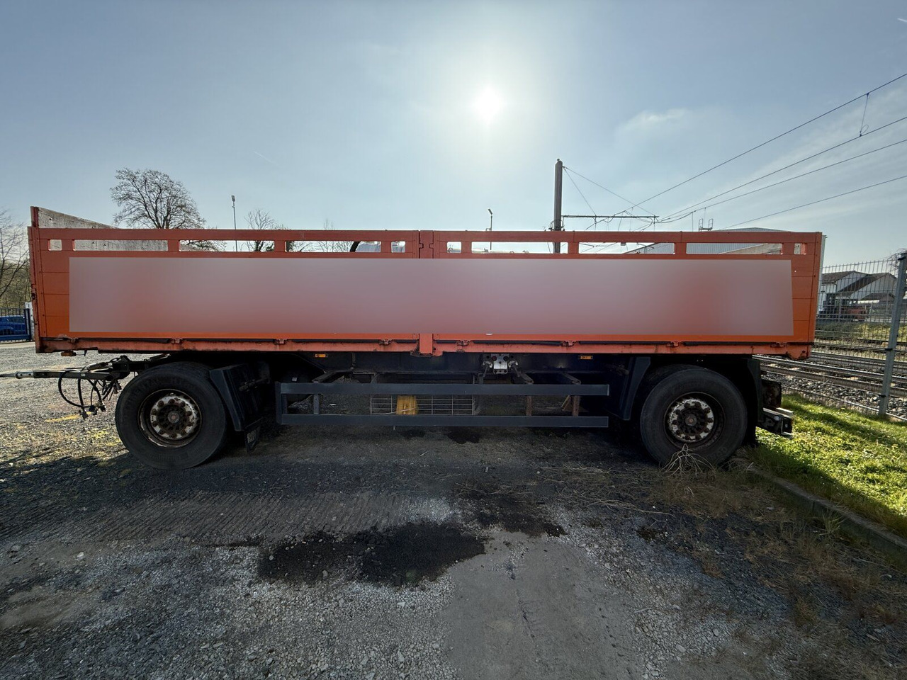 Schmitz Cargobull Gotha AFG 18 Baustoffanhänger 2 Achse - Dropside/ Flatbed trailer: picture 5 Schmitz Cargobull Gotha AFG 18 Baustoffanhänger 2 Achse - Dropside/ Flatbed trailer: picture 5