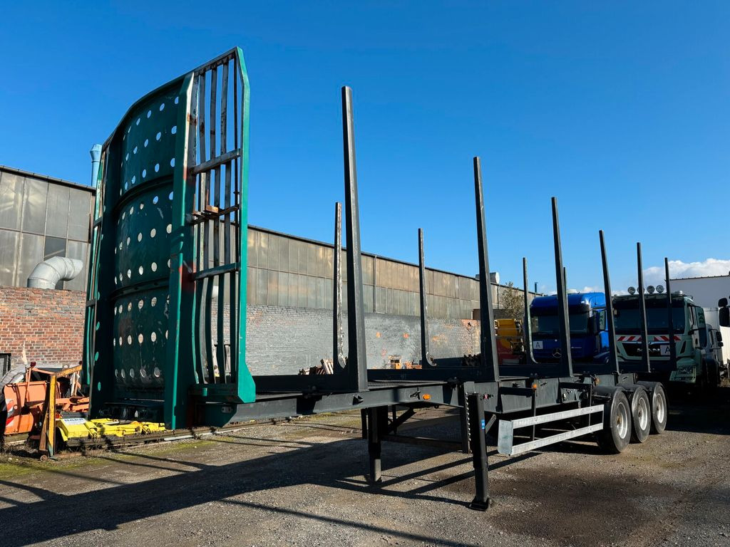 Schwarzmüller HS 3/E Langmaterial Holz 3 Achse 35.000 Kg - Dropside/ Flatbed semi-trailer: picture 1 Schwarzmüller HS 3/E Langmaterial Holz 3 Achse 35.000 Kg - Dropside/ Flatbed semi-trailer: picture 1