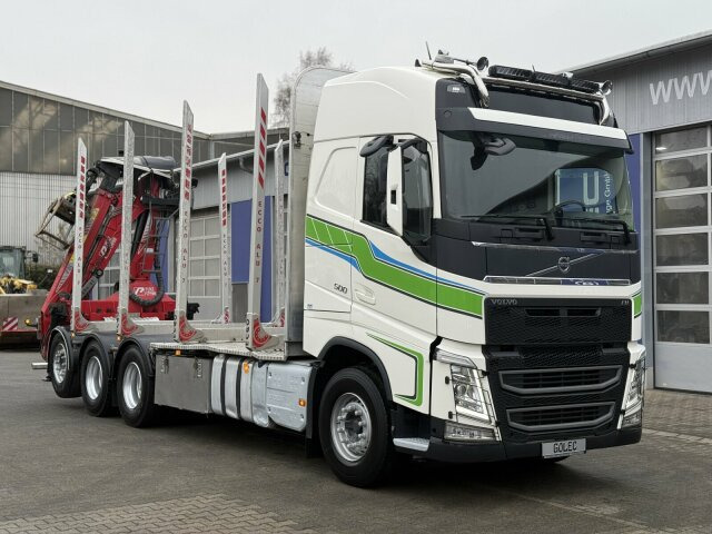 Volvo FH 510 8x4 Holztransporter Kran PENZ *Anhänger - Timber truck, Crane truck: picture 1 Volvo FH 510 8x4 Holztransporter Kran PENZ *Anhänger - Timber truck, Crane truck: picture 1