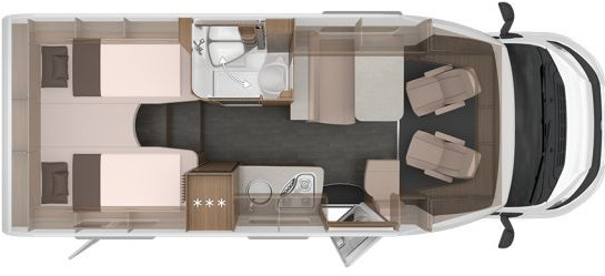 Knaus L!VE TI 650 MEG 180 PS-Automatik - Semi-integrated motorhome: picture 1 Knaus L!VE TI 650 MEG 180 PS-Automatik - Semi-integrated motorhome: picture 1