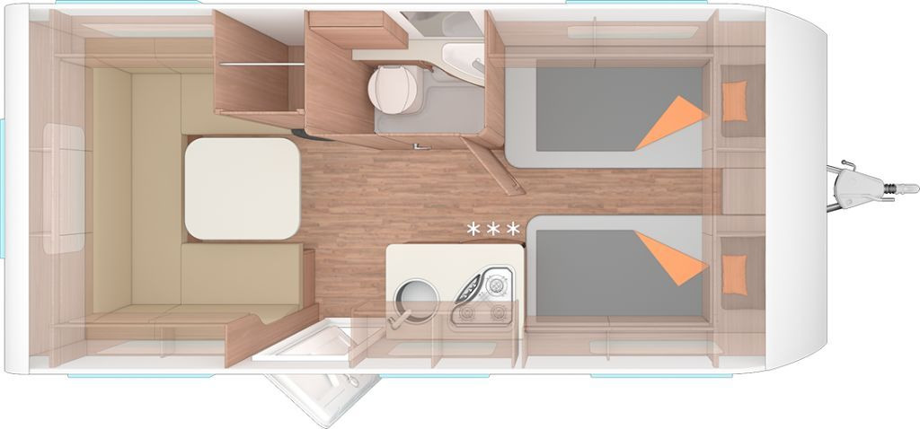 Weinsberg CaraOne 480 EU Auflastung 1500 kg - Caravan: picture 2 Weinsberg CaraOne 480 EU Auflastung 1500 kg - Caravan: picture 2