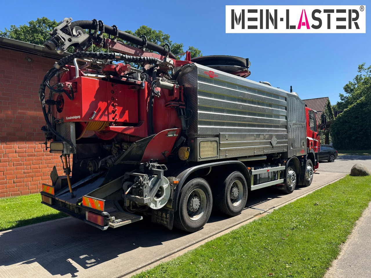 DAF Saug/Spülkombi Cappellotto Wittig/Uraca - Vacuum truck: picture 4 DAF Saug/Spülkombi Cappellotto Wittig/Uraca - Vacuum truck: picture 4