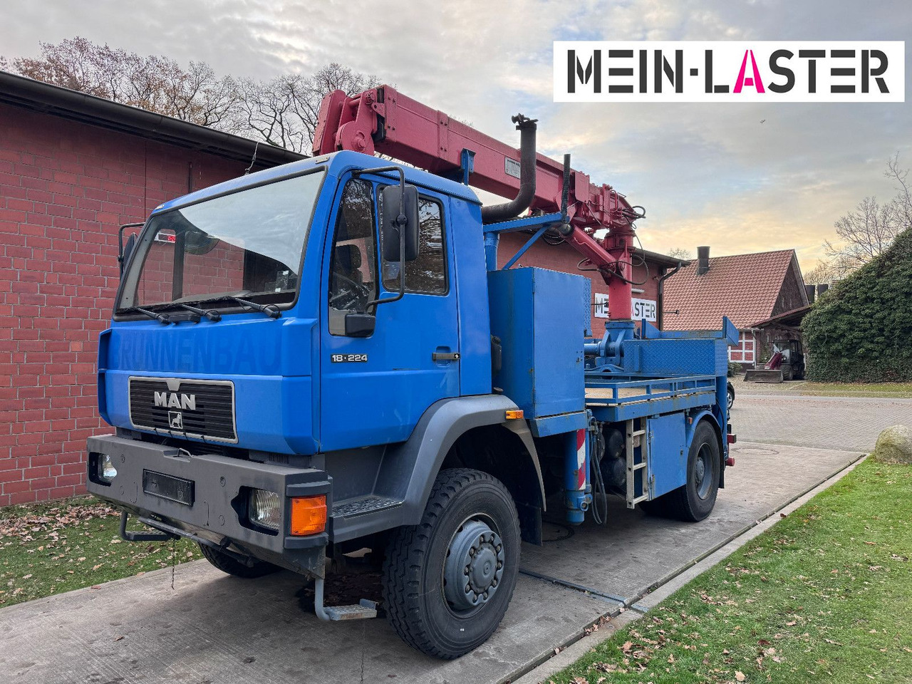 MAN 18.232 4x4 Atlas AK 5002 14m 1.390 kg Seilwinde - Crane truck: picture 2 MAN 18.232 4x4 Atlas AK 5002 14m 1.390 kg Seilwinde - Crane truck: picture 2