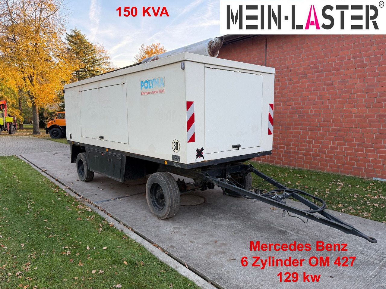 Polyma 150 KVA Mercedes Benz 6 Zylinder - Generator set: picture 1 Polyma 150 KVA Mercedes Benz 6 Zylinder - Generator set: picture 1