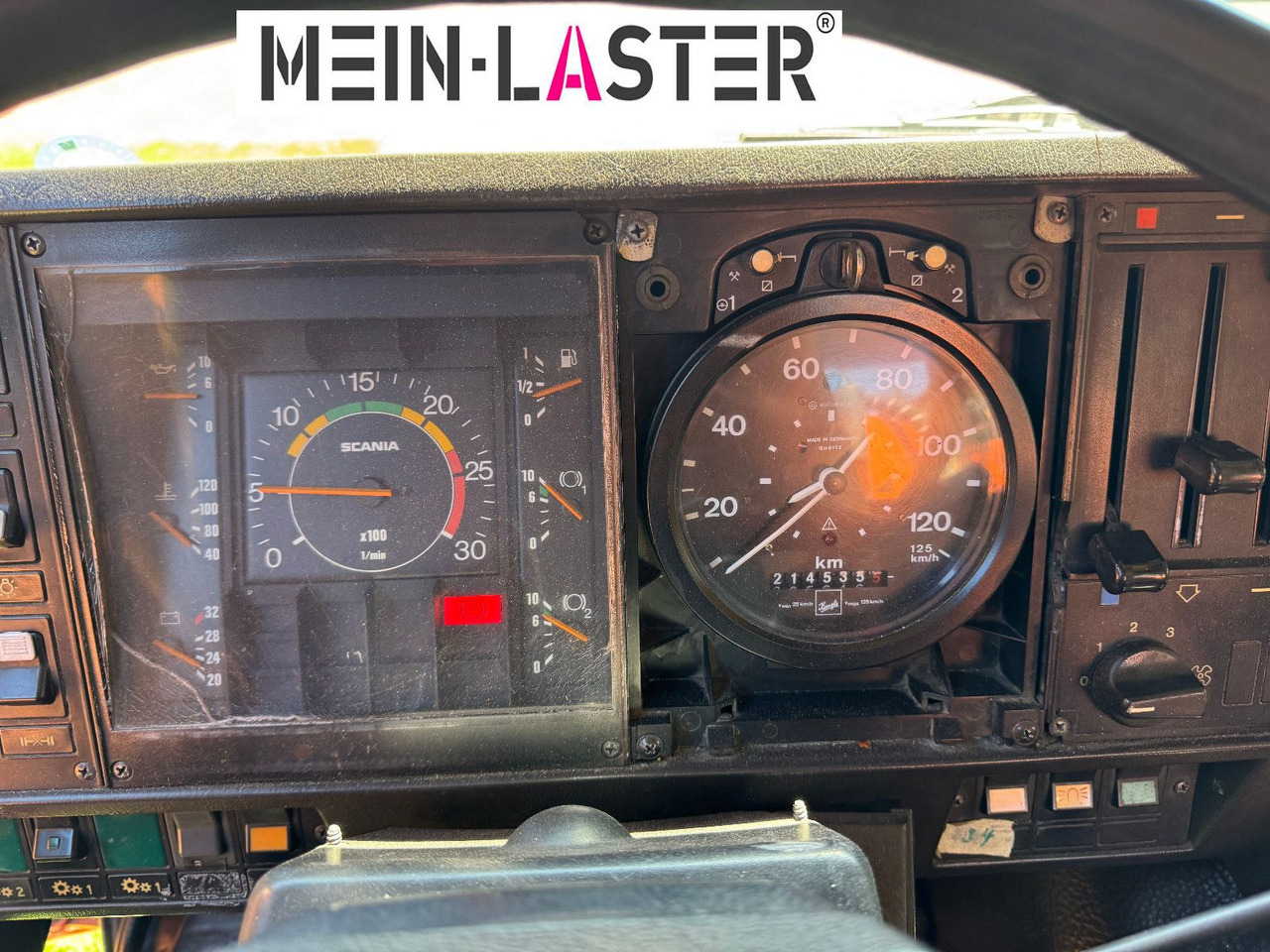 Vacuum truck Scania 112 6x4 Saug Spül Kombi Kaiser Top Zustand 6x4: picture 16