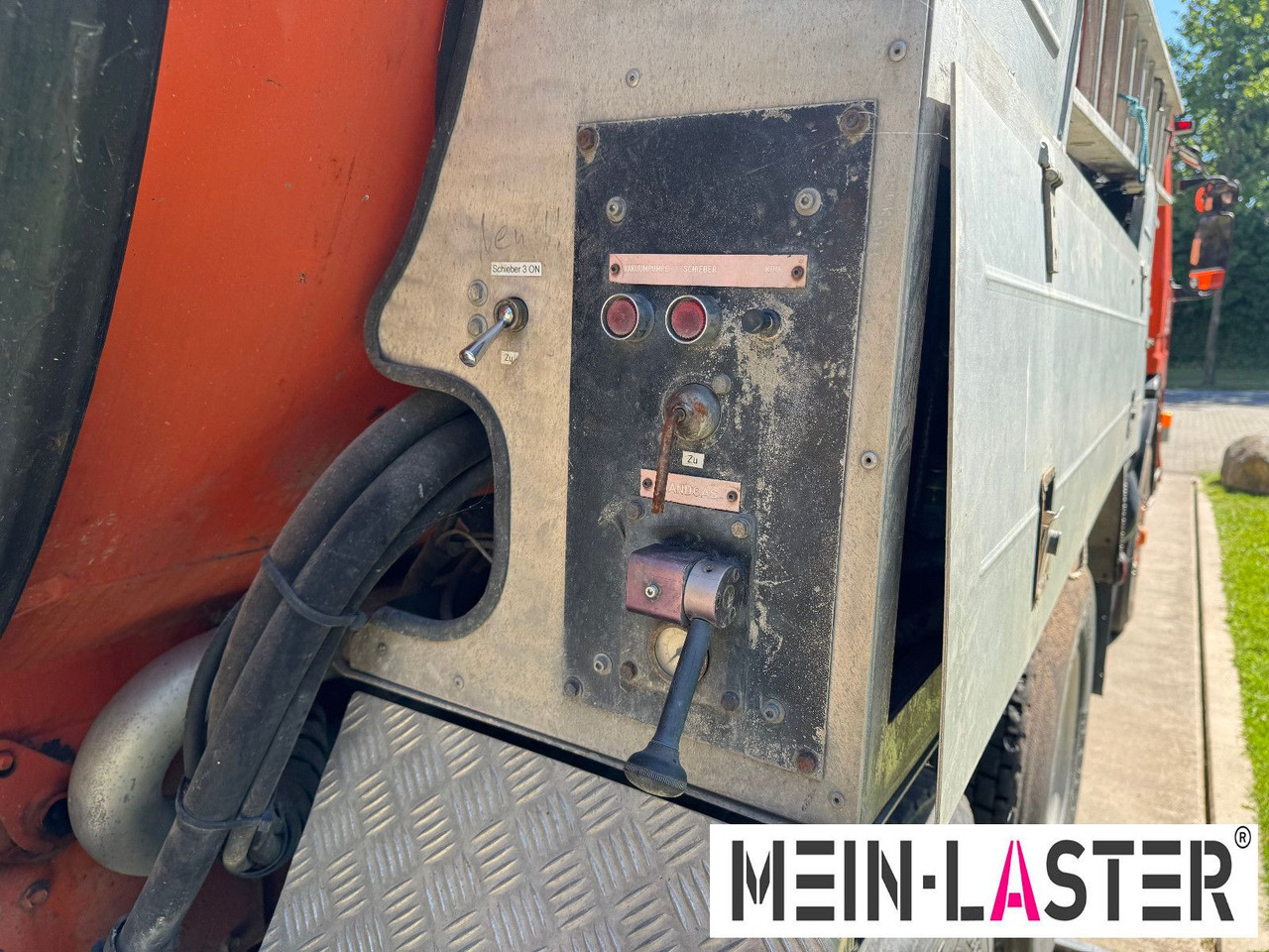 Vacuum truck Scania 112 6x4 Saug Spül Kombi Kaiser Top Zustand 6x4: picture 15