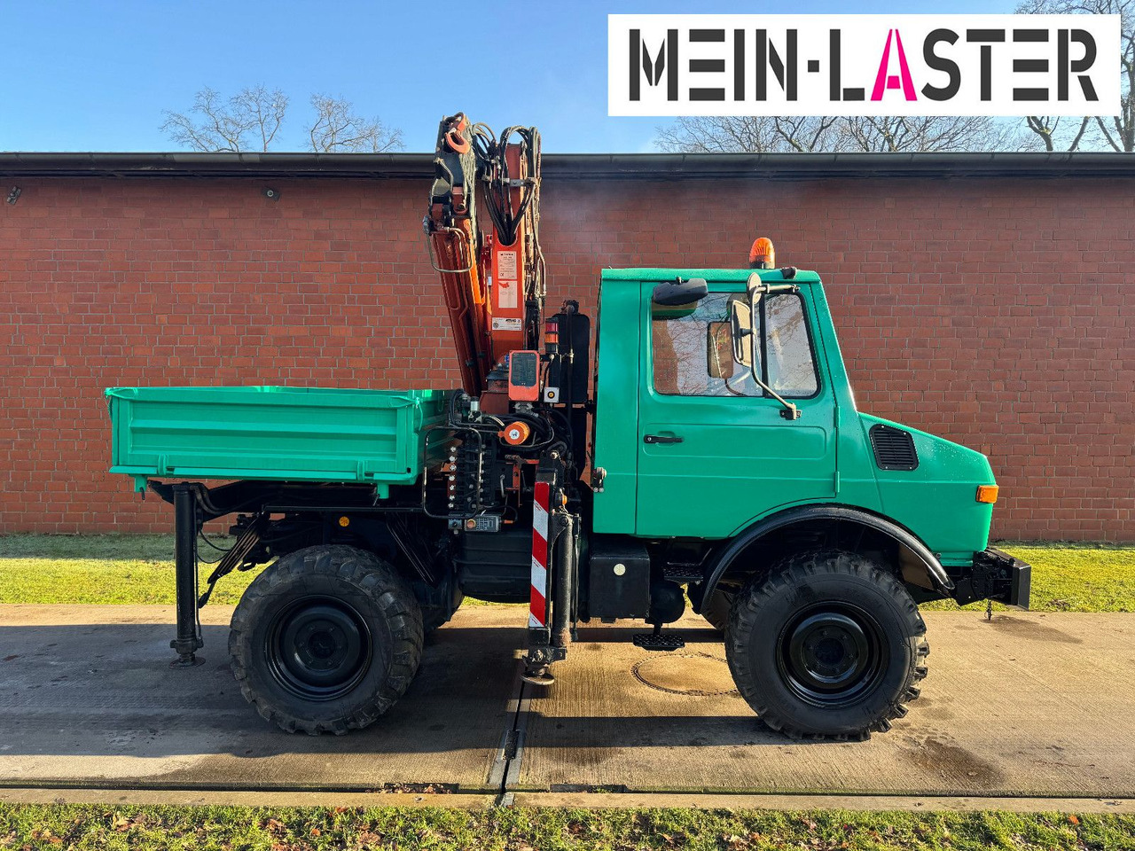 Unimog U 1200 Atlas 75.2 Kran 14 m Funk FB *1. Hand - Crane truck, Tipper: picture 5 Unimog U 1200 Atlas 75.2 Kran 14 m Funk FB *1. Hand - Crane truck, Tipper: picture 5