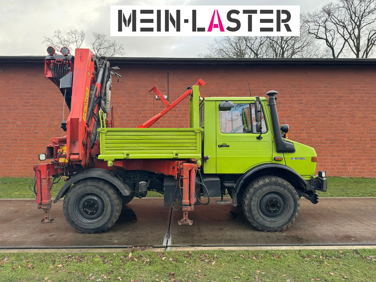 Unimog U 1650 PK 10500 Kran 15 m max. 3,9 t Seilwinde - Crane truck: picture 5 Unimog U 1650 PK 10500 Kran 15 m max. 3,9 t Seilwinde - Crane truck: picture 5