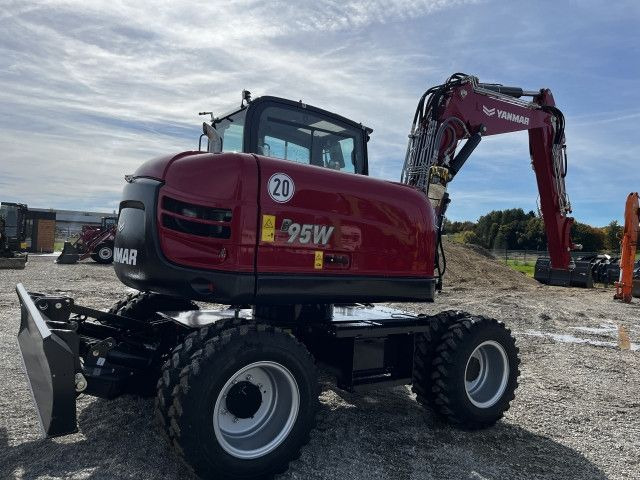 Yanmar B 95W - Wheel excavator: picture 3 Yanmar B 95W - Wheel excavator: picture 3