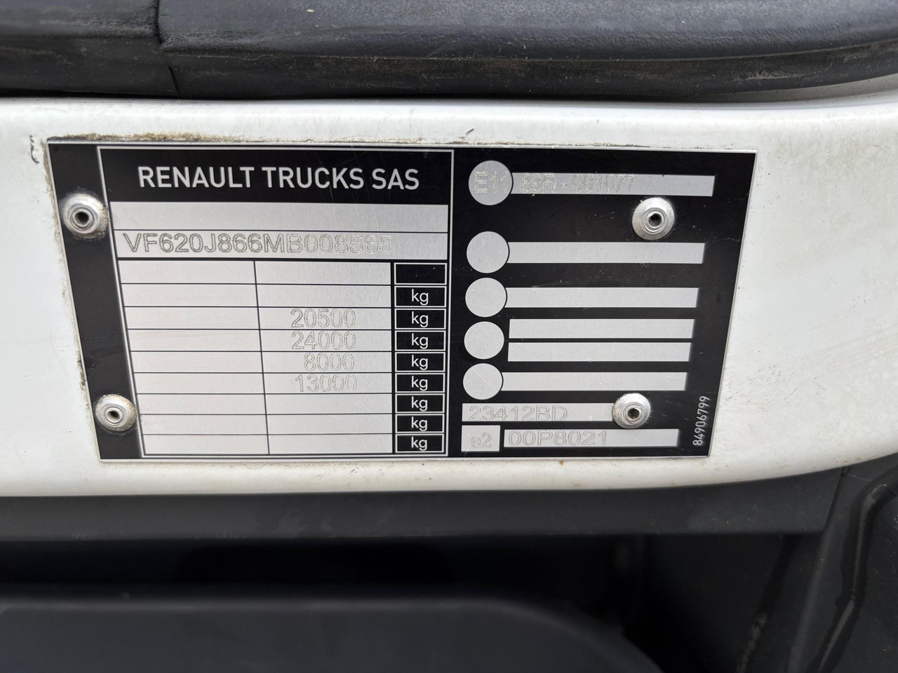 Box truck RENAULT D WIDE 320: picture 18 Box truck RENAULT D WIDE 320: picture 18